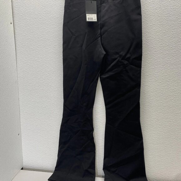 NEW THE KOOPLES Women’s Milano Smooth Crepe Flared Pants Black Size US 6 / TG 2 - Picture 5 of 9